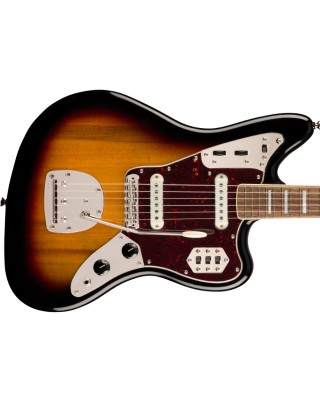 Fender Squier Classic Vibe '70s Jaguar, Laurel Fingerboard - 3-Colour Sunburst